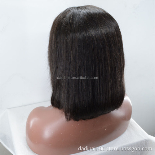 Brazilian human hair Bob wigs for black woman, front bob lace wigs